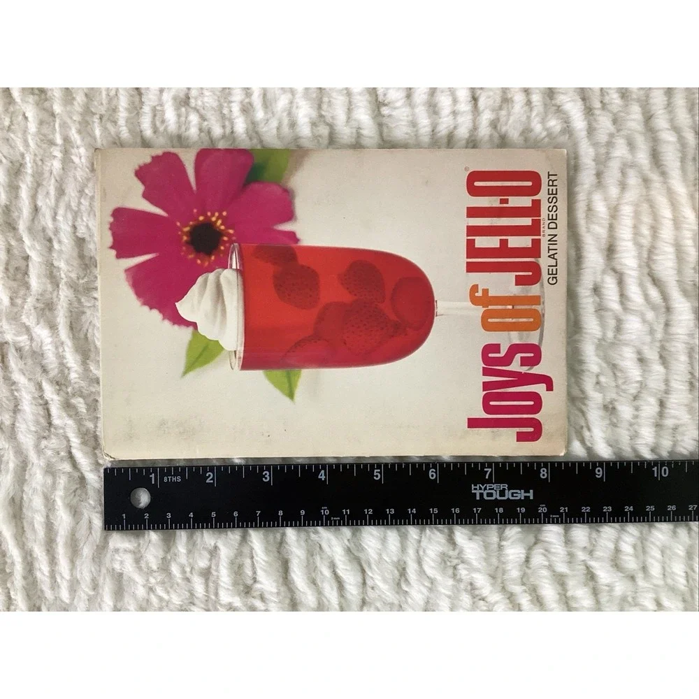 VTG Joys Of Jell-O & Fondue Is In Cookbooks Softcover 1960s 1970s Cool Retro